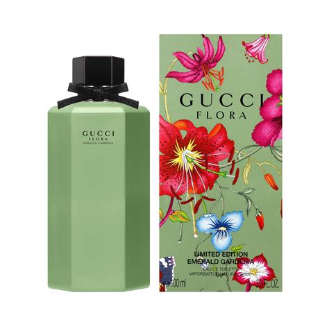 gucci gucci flora emerald gardenia eau de toilette|Gucci Flora gorgeous gardenia notes.